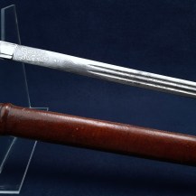 Scottish George V Infantry Officers Cross Hilted Broadsword, Highland Light Infantry 03
